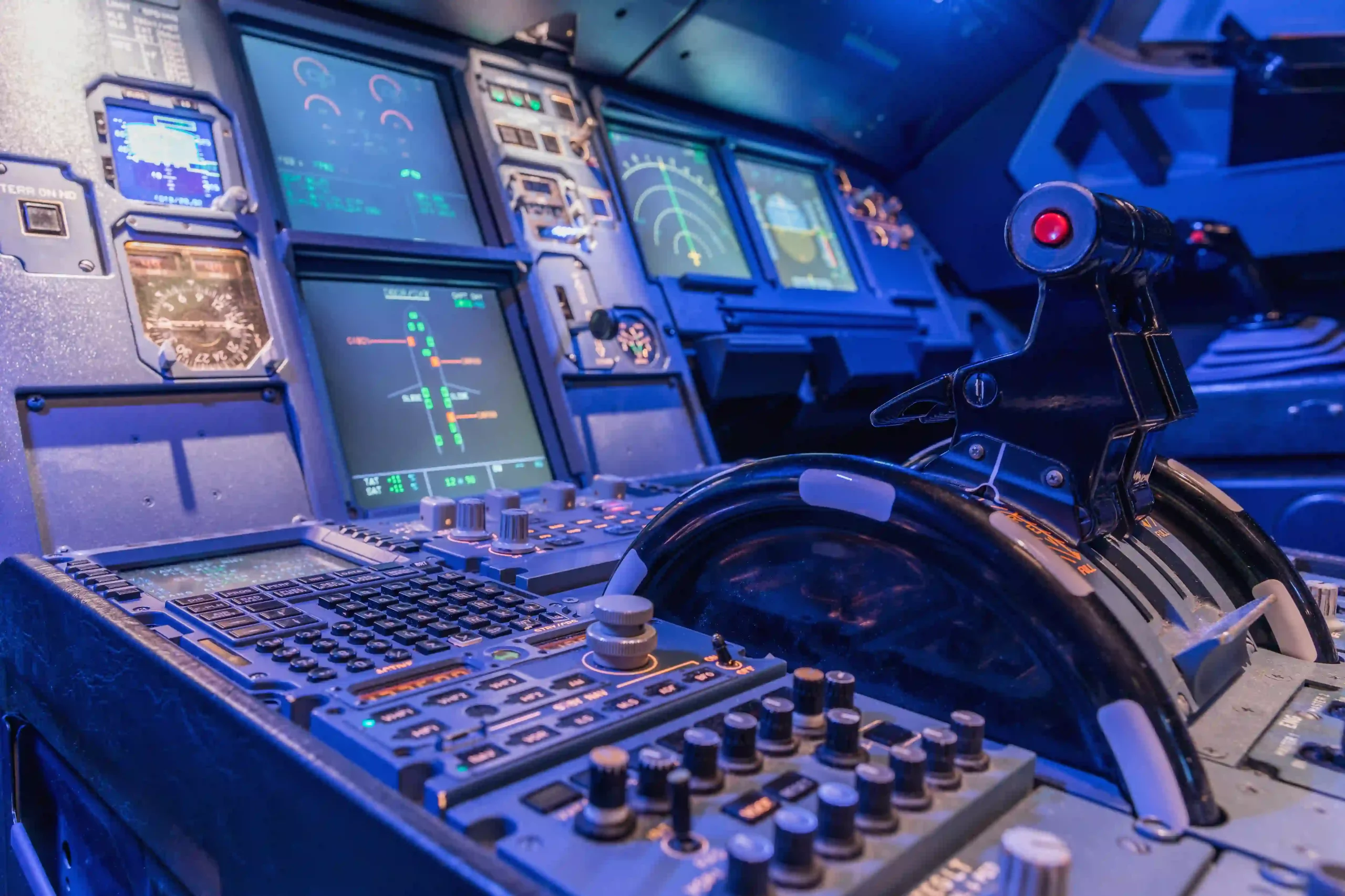 Aerospace and defense cockpit control environment