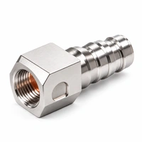 CNC machined liquid cooling manifold with precision ports and channels