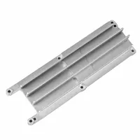 CNC machined liquid cold plate with precision cooling channels