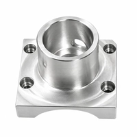 Custom CNC milling parts with precision-machined features