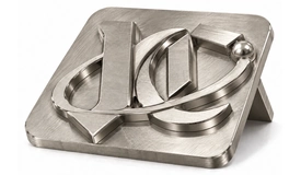 JC badge — Electroless nickel plating